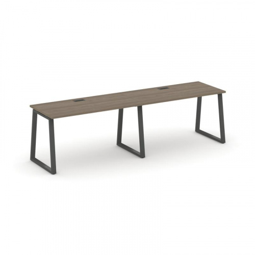 Style Project Рабочая станция 1 сторон. SN-6T1.ORS-024 Акация Лорка/Металл Антрацит/Заглушка Пластик фото 25