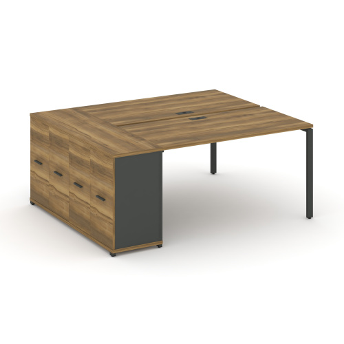 Бенч-система с опорным распашным шкафом Concept CN.DRS-220 Бенч-система с опорным распашным шкафом Concept CN.DRS-220