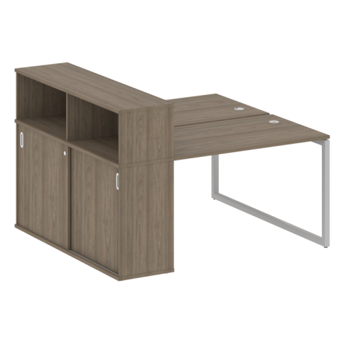 Бенч-система с шкафом-купе на О-обр. м/к Metal System Quattro 40БО.РС-СШК-2.2 фото 3