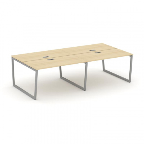 Style Project Рабочая станция 2-х сторон. SN-4T2.DRS-052 Акация Лорка/Металл Антрацит/Заглушка Пласт фото 20