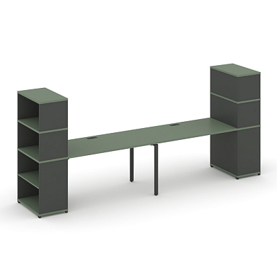 Бенч-система с опорными стеллажами Concept CN.ORS-216