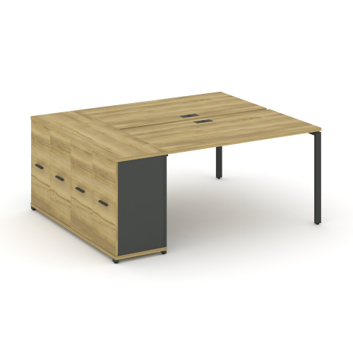 Бенч-система с опорным распашным шкафом Concept CN.DRS-220 фото 4 Бенч-система с опорным распашным шкафом Concept CN.DRS-220 фото 4