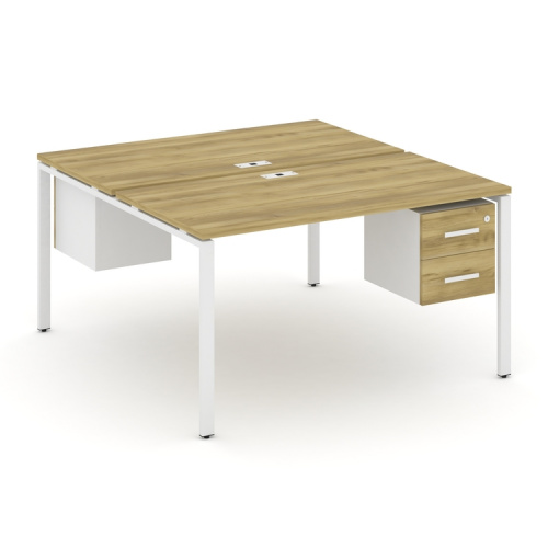 Бенч-система на 2 места с подвесными тумбами Concept CN.DRS-115 фото 11