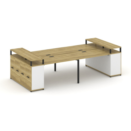 Бенч-система с опорными распашными шкафами Concept CN.DRS-266 фото 6 Бенч-система с опорными распашными шкафами Concept CN.DRS-266 фото 6