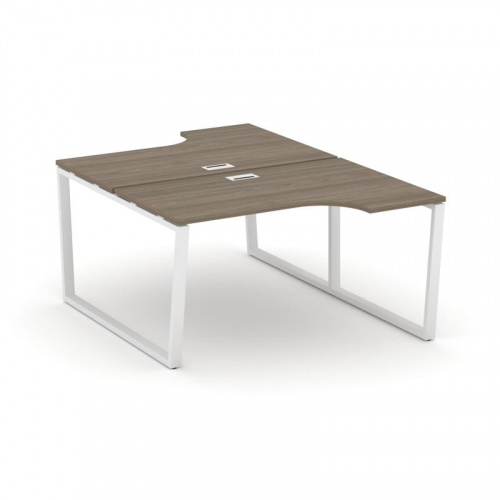 Style Project Рабочая станция эргоном. SN-6T2.DRPA-021 Акация Лорка/Металл Антрацит/Заглушка Пластик фото 15