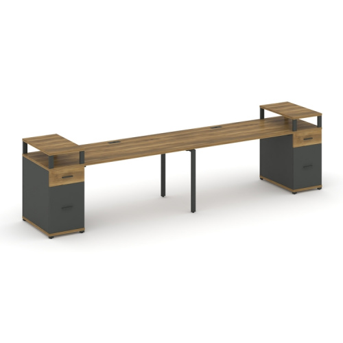Бенч-система на 2 места с 2 опорными тумбами Concept CN.ORS-429 Бенч-система на 2 места с 2 опорными тумбами Concept CN.ORS-429