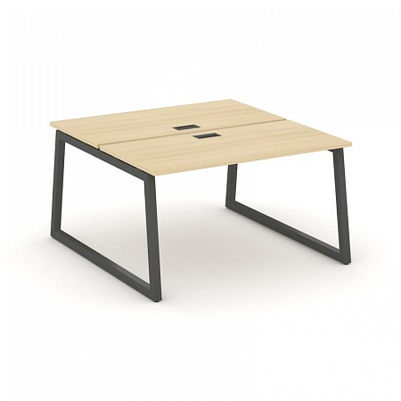 Style Project Рабочая станция 2-х сторон. SN-5T1.DRS-003 Акация Лорка/Металл Антрацит/Заглушка Пласт