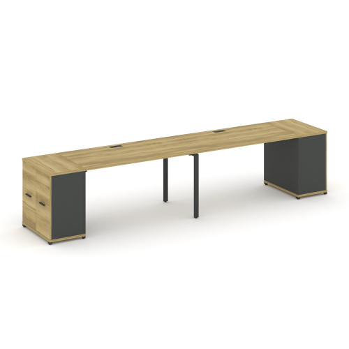 Бенч-система с опорными распашными шкафами Concept CN.ORS-217 фото 4