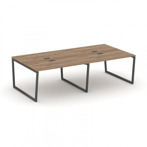 Style Project Рабочая станция 2-х сторон. SN-4T2.DRS-052 Акация Лорка/Металл Антрацит/Заглушка Пласт фото 23