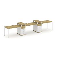 Бенч-система на 3 места с 2 опорными тумбами Concept CN.ORS-450