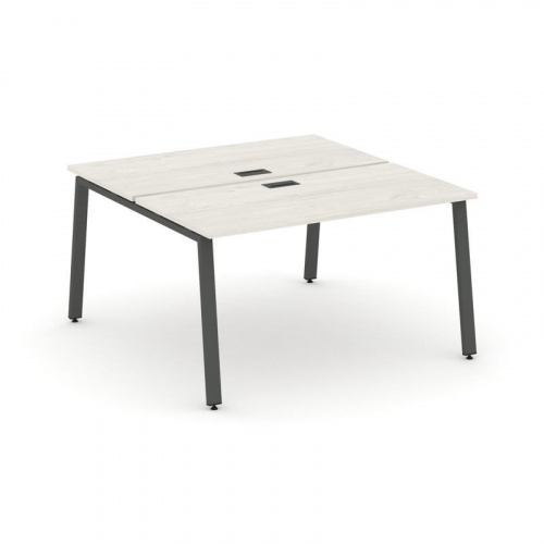 Style Project Рабочая станция 2-х сторон. SN-6A.DRS-001 Акация Лорка/Металл Белый 980*1232*750 фото 21