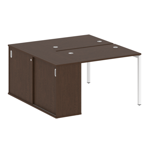 Бенч-система с шкафом-купе на П-обр. м/к Metal System Quattro 40БП.РС-СШК-1.1 фото 5 Бенч-система с шкафом-купе на П-обр. м/к Metal System Quattro 40БП.РС-СШК-1.1 фото 5