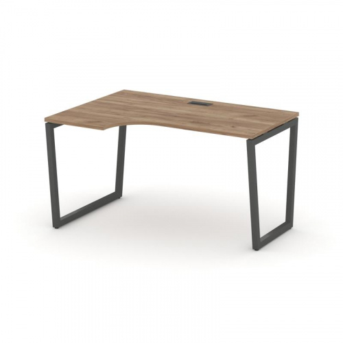 Style Project Стол рабочий эргоном. SN-4T2.SPA-022(L) Акация Лорка/Металл Антрацит/Заглушка Пластик фото 23