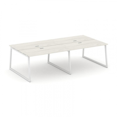 Style Project Рабочая станция 2-х сторон. SN-4T1.DRS-052 Акация Лорка/Металл Антрацит/Заглушка Пласт фото 18