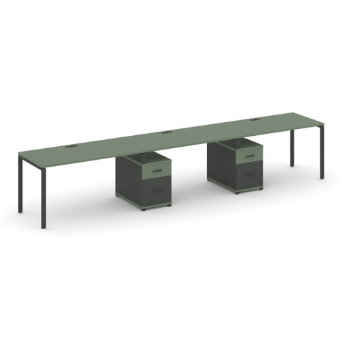 Бенч-система на 3 места с 2 опорными тумбами Concept CN.ORS-339 фото 2 Бенч-система на 3 места с 2 опорными тумбами Concept CN.ORS-339 фото 2