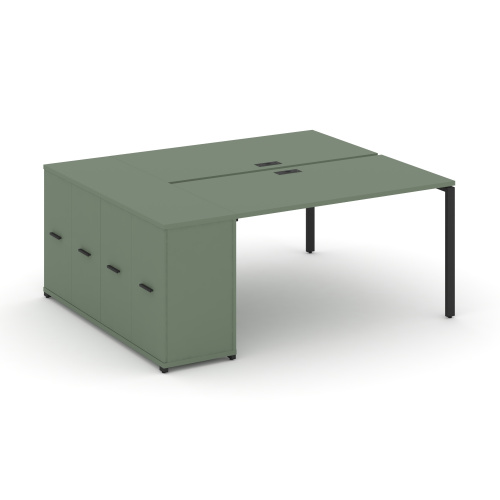 Бенч-система с опорным распашным шкафом Concept CN.DRS-217 Бенч-система с опорным распашным шкафом Concept CN.DRS-217