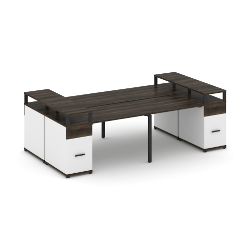 Бенч-система на 4 места с 2 опорными тумбами Concept CN.DRS-445 фото 9 Бенч-система на 4 места с 2 опорными тумбами Concept CN.DRS-445 фото 9