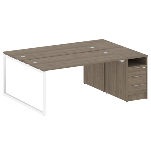 Бенч-система с тумбой на О-обр. м/к Metal System Quattro 40БО.РС-СТП-2.4 фото 2 Бенч-система с тумбой на О-обр. м/к Metal System Quattro 40БО.РС-СТП-2.4 фото 2