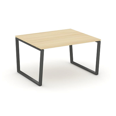 Style Project Стол переговорный SN-6T2.SPRG-032.3 Акация Лорка/Металл Антрацит 1180*1180*750