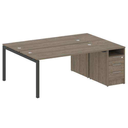 Бенч-система с тумбой на П-обр. м/к Metal System Quattro 50БП.РС-СТП-2.4 фото 3 Бенч-система с тумбой на П-обр. м/к Metal System Quattro 50БП.РС-СТП-2.4 фото 3