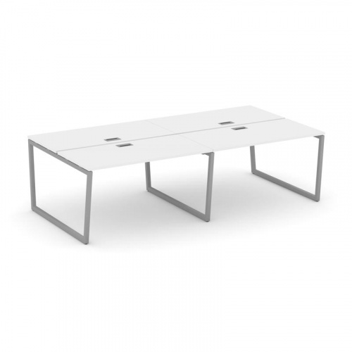 Style Project Рабочая станция 2-х сторон. SN-4T2.DRS-052 Акация Лорка/Металл Антрацит/Заглушка Пласт фото 15