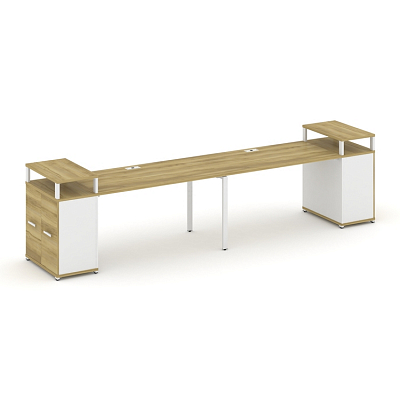 Бенч-система с опорными распашными шкафами Concept CN.ORS-223