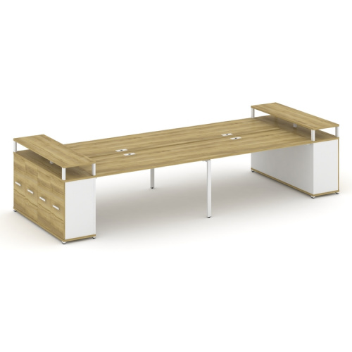 Бенч-система с опорными распашными шкафами Concept CN.DRS-268 фото 11 Бенч-система с опорными распашными шкафами Concept CN.DRS-268 фото 11