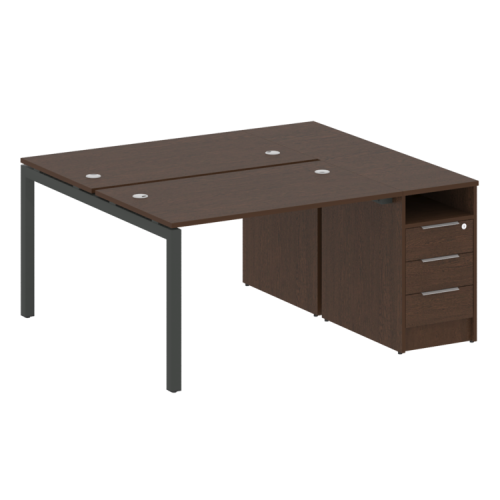 Бенч-система с тумбой на П-обр. м/к Metal System Quattro 50БП.РС-СТП-2.2 фото 12 Бенч-система с тумбой на П-обр. м/к Metal System Quattro 50БП.РС-СТП-2.2 фото 12