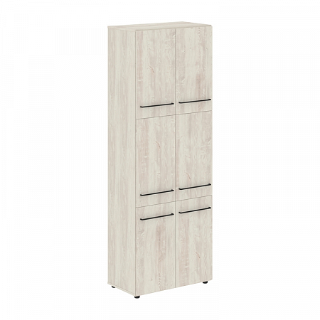 Шкаф с 3-мя комплектами глухих малых дверей Лофтис LHC 80.8