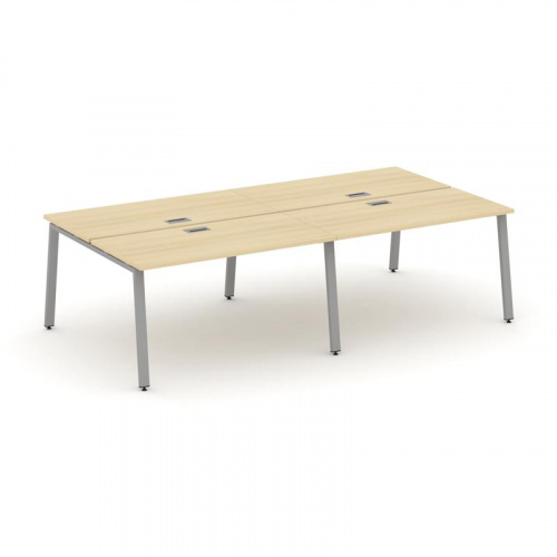 Style Project Рабочая станция 2-х сторон. SN-6A.DRS-043 Тиквуд Светлый/Металл Антрацит 2760*1432*750 фото 8