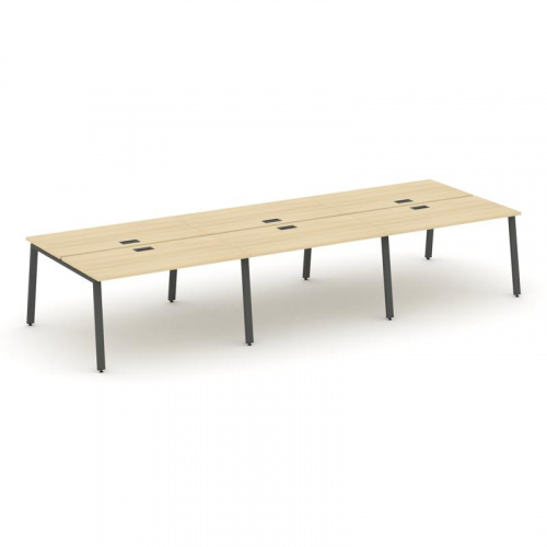 Style Project Рабочая станция 2-х сторон. SN-6A.DRS-073 Вяз Благородный/Металл Антрацит 4140*1432*75 фото 20 Style Project Рабочая станция 2-х сторон. SN-6A.DRS-073 Вяз Благородный/Металл Антрацит 4140*1432*75 фото 20