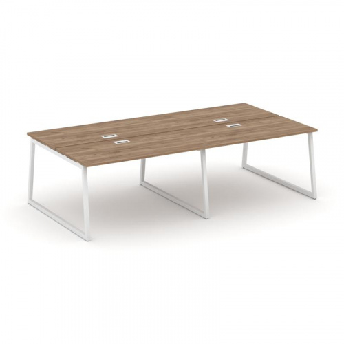 Style Project Рабочая станция 2-х сторон. SN-4T1.DRS-052 Акация Лорка/Металл Антрацит/Заглушка Пласт фото 16