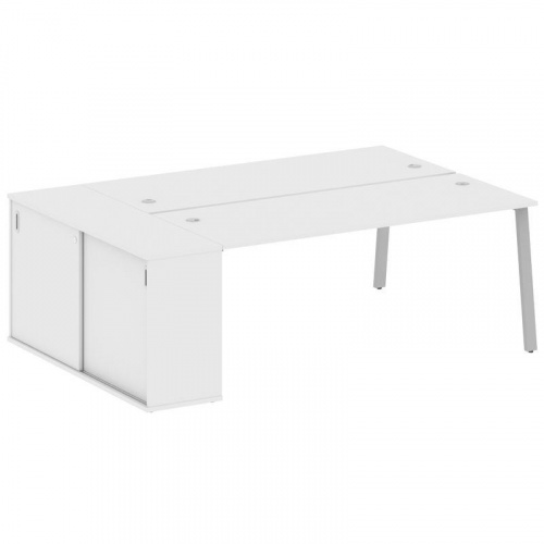 Бенч-система с шкафом-купе на А-обр. м/к Metal System БА.РС-СШК-1.5 фото 4