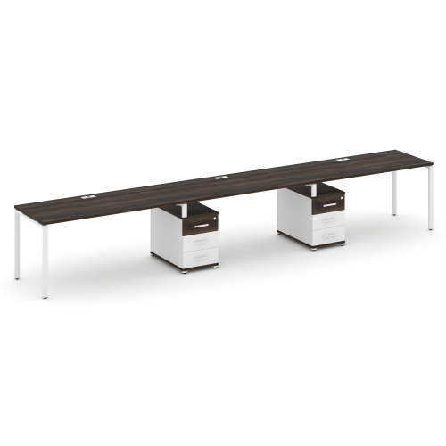 Бенч-система на 3 места с 2 опорными тумбами Concept CN.ORS-336 фото 10