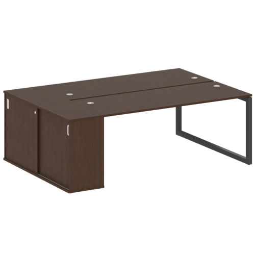 Бенч-система с шкафом-купе на О-обр. м/к Metal System Quattro 50БО.РС-СШК-1.5 фото 7