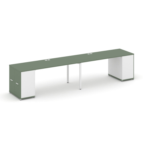 Бенч-система с опорными распашными шкафами Concept CN.ORS-217 фото 5