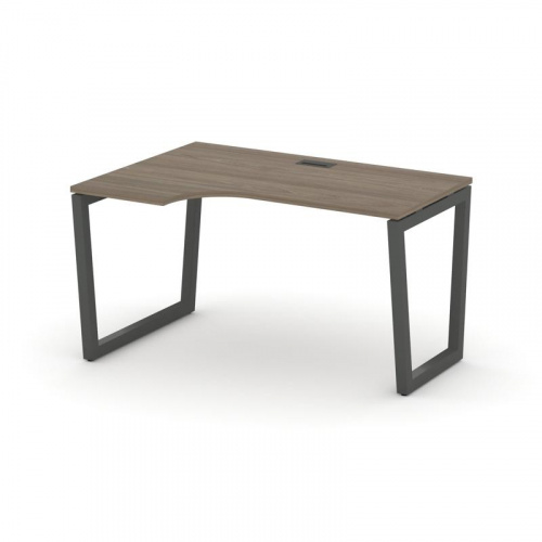 Style Project Стол рабочий эргоном. SN-5T2.SPA-002(L) Акация Лорка/Металл Антрацит/Заглушка Пластик фото 25