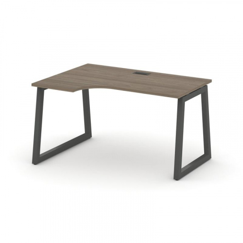 Style Project Стол рабочий эргоном. SN-5T1.SPA-002(L) Акация Лорка/Металл Антрацит/Заглушка Пластик фото 25
