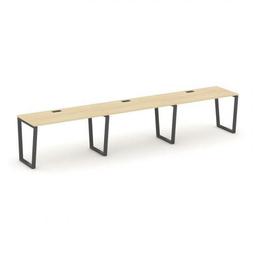 Style Project Рабочая станция 1 сторон. SN-6T2.ORS-034 Акация Лорка/Металл Антрацит/Заглушка Пластик фото 28