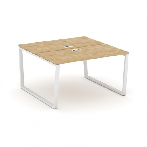 Style Project Рабочая станция 2-х сторон. SN-6T2.DRS-004 Акация Лорка/Металл Антрацит/Заглушка Пласт фото 3