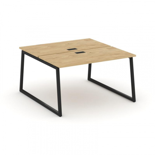 Style Project Рабочая станция 2-х сторон. SN-4T1.DRS-003 Акация Лорка/Металл Антрацит/Заглушка Пласт