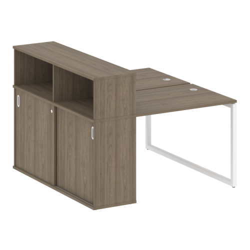 Бенч-система с шкафом-купе на О-обр. м/к Metal System Quattro 40БО.РС-СШК-2.1 фото 2