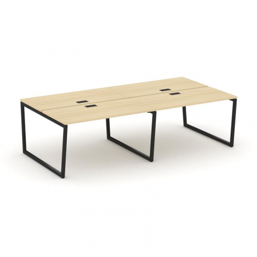 Style Project Рабочая станция 2-х сторон. SN-4T2.DRS-052 Акация Лорка/Металл Антрацит/Заглушка Пласт фото 19