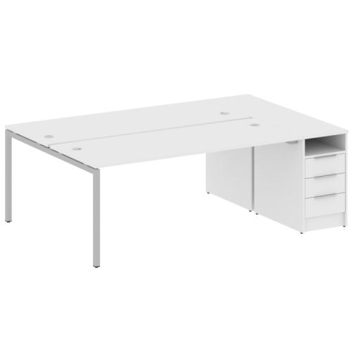 Бенч-система с тумбой на П-обр. м/к Metal System Quattro 40БП.РС-СТП-2.5 фото 4