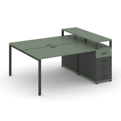 Бенч-система с 1 опорной тумбой Concept CN.DRS-412 фото 2 Бенч-система с 1 опорной тумбой Concept CN.DRS-412 фото 2