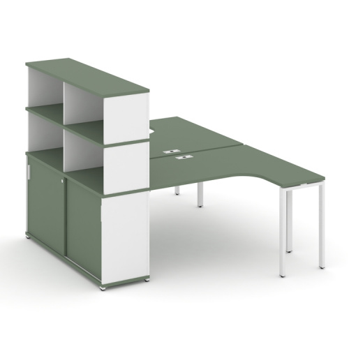 Бенч-система с опорным шкафом-купе с надставкой Concept CN.DSA-222 фото 5 Бенч-система с опорным шкафом-купе с надставкой Concept CN.DSA-222 фото 5