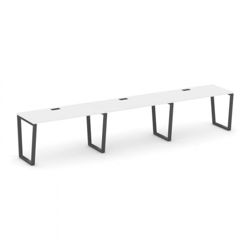 Style Project Рабочая станция 1 сторон. SN-6T2.ORS-034 Акация Лорка/Металл Антрацит/Заглушка Пластик фото 26