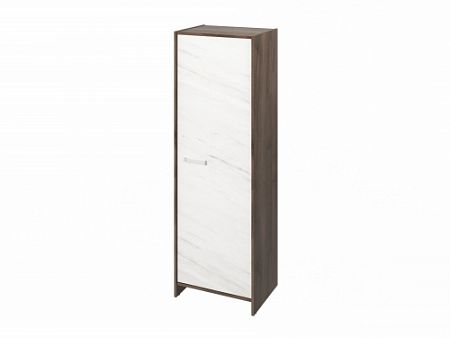 Шкаф для документов FI-571.G Орех Пацифик Табак/Мрамор Леванто белый