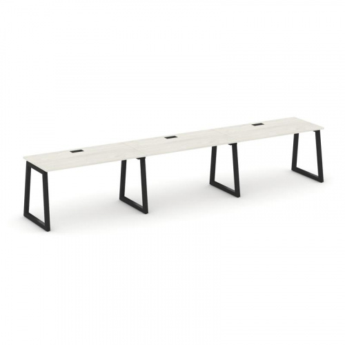 Style Project Рабочая станция 1 сторон. SN-5T1.ORS-044 Акация Лорка/Металл Антрацит/Заглушка Пластик фото 9