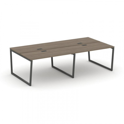 Style Project Рабочая станция 2-х сторон. SN-4T2.DRS-052 Акация Лорка/Металл Антрацит/Заглушка Пласт фото 25